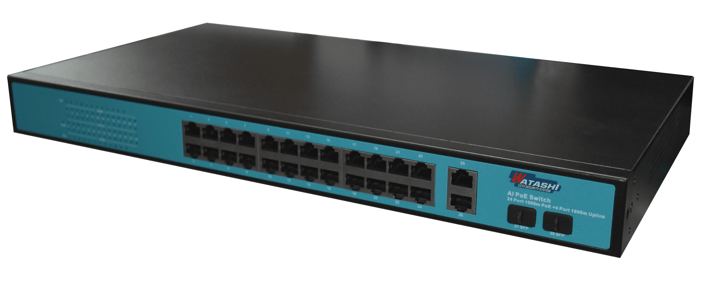 Switch Hub รุ่น WSC059C 24 Port 1000M standard PoE +4 Port 1000M